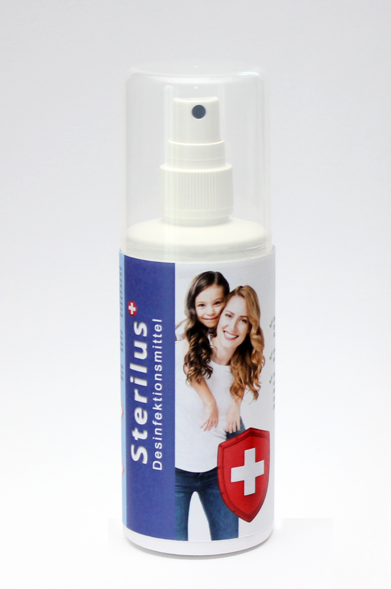 STERILUS Desinfektionsmittel Sprühflasche
