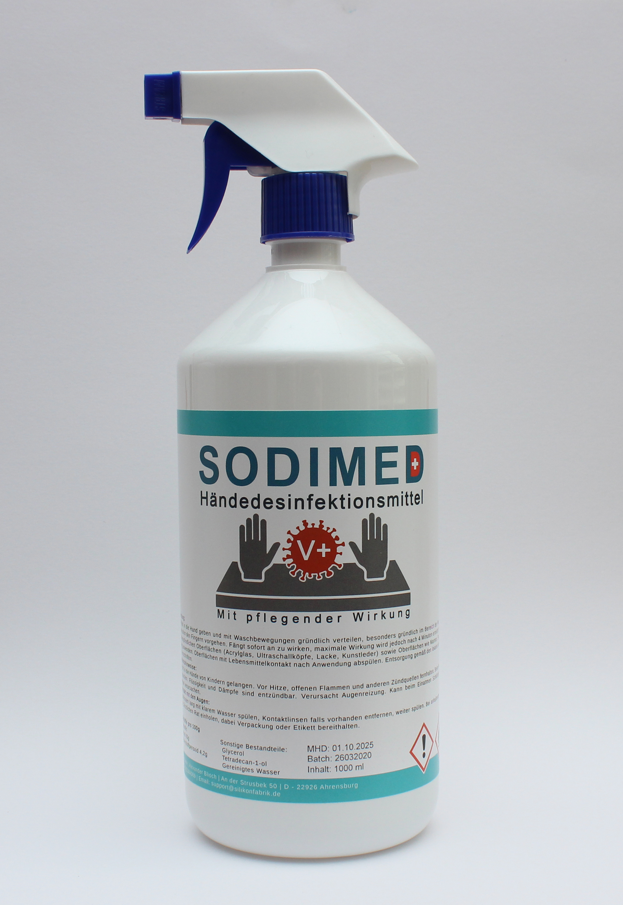 SODIMED V+ 1L-Flasche Desinfektionsmittel