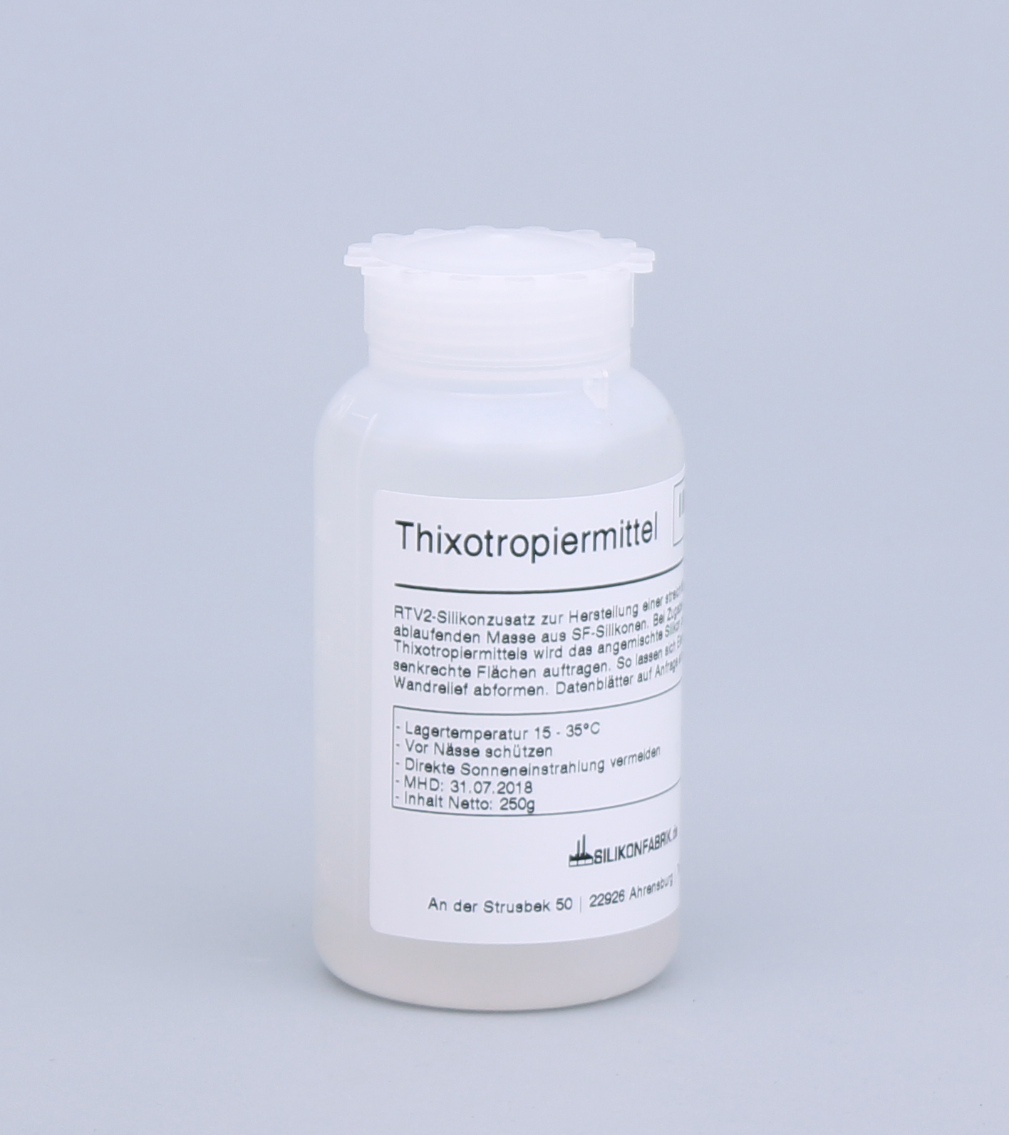 Thixotropiermittel (Verdickungsmittel) für Gießsilikon RTV2 Silikonkautschuk